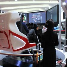 ６軸モーションドライビングシミュレーター