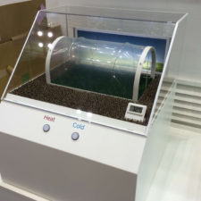 温度変化シート展示什器