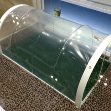 温度変化シート展示什器