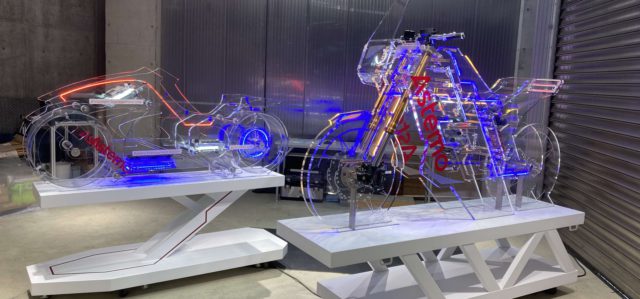 人とくるまのテクノロジー展2022　日立Astemo様向け展示什器